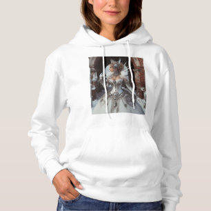 Sudadera Steampunk Victorian Industrial Winter Queen