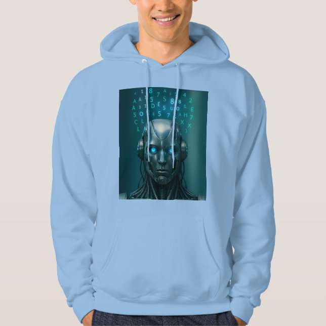 Sudadera - "Steel Soul, Electric Mind" (Anverso)