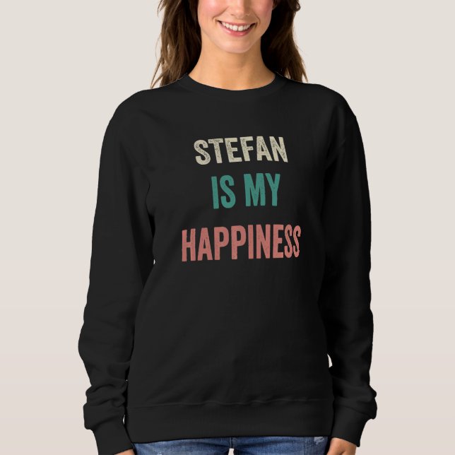Sudadera Stefan Is My Happiness   (Anverso)