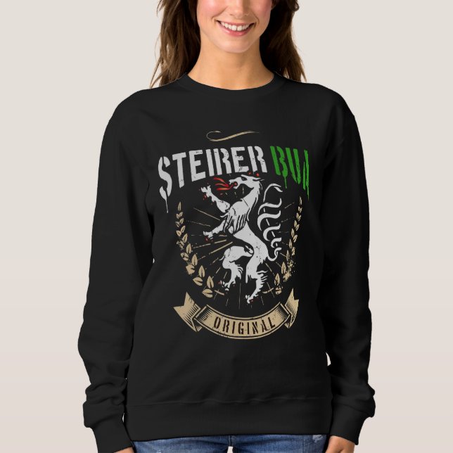 Sudadera Steirer Bua Steiermark Escudo De Armas Panther Ste (Anverso)