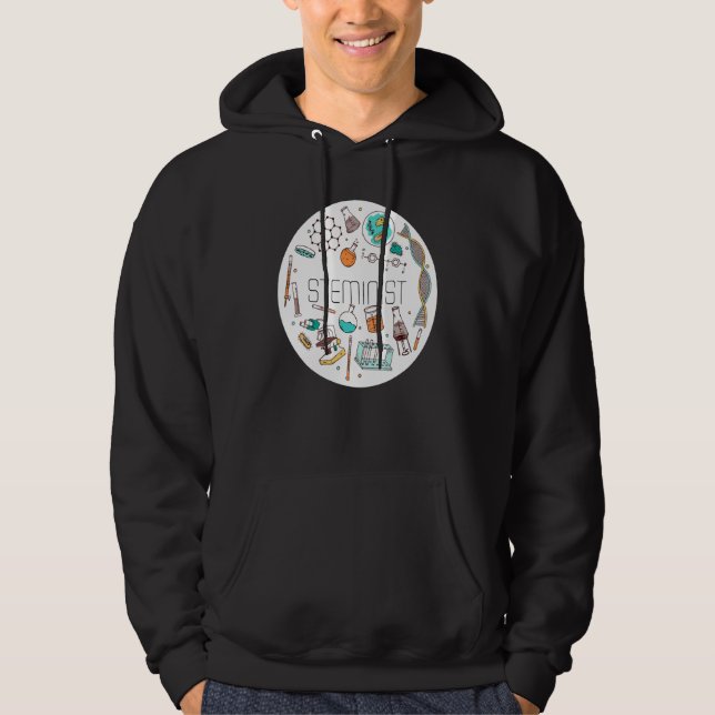 Sudadera Stem de matemáticas de ingeniería de tecnología ci (Anverso)