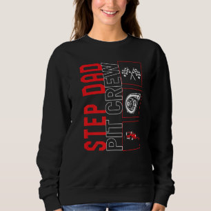 Sudadera Step Dad Pit Crew Car Carreras Racecar
