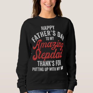 Sudadera Stepdad Stepson Stepson Happy Fathers Day St