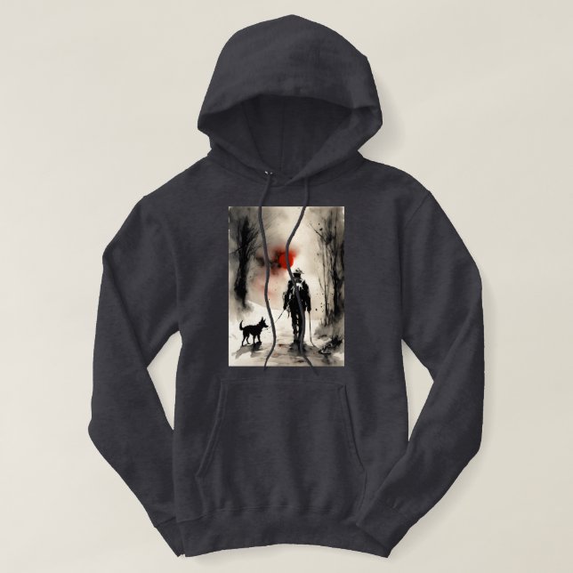 Sudadera Stephen gammell estilo. (Diseño del anverso)
