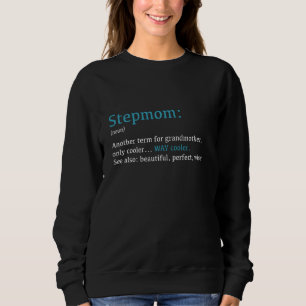 Sudadera Stepmom Funny Definition Noun Another Term Pul