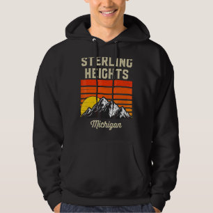 Sudadera Sterling Heights Michigan Hometown City State Usa