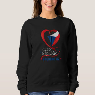 Sudadera Sternberk Carretera Bandera Corazón De La Repúblic