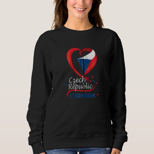 Sudadera Sternberk Carretera Bandera Corazón De La Repúblic (Anverso)