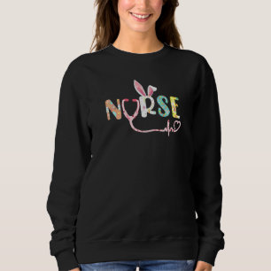 Sudadera Stethoscope Scrub Enfermera Vida Pascua Dia Cría
