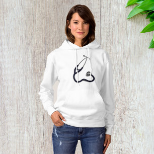 Sudadera Stethoscope Womens Hoodie