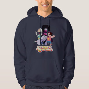 Sudadera Steven Universe Crystal Gem Group Huddle