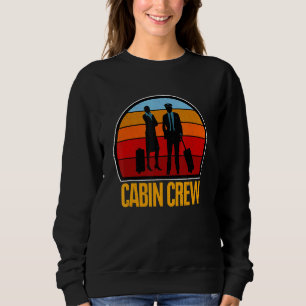 Sudadera Stewardess de la tripulación de cabina de aire