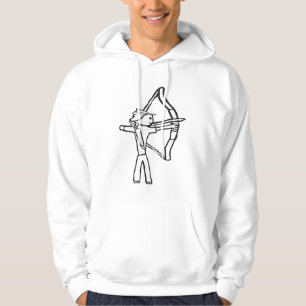 Sudadera Stickman de tiro con arco