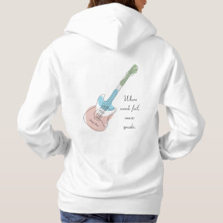 Sudadera Sticky Tunes | Kaputzenshirt | Let Music Speak