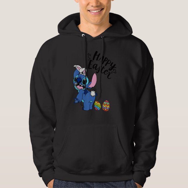 Sudadera Stitch Happy Easter Easter Egy Family Easter Stitc (Anverso)