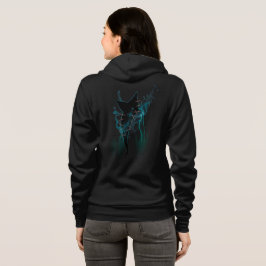 Sudadera Stitched Smoke Gothic Sweatshirt – Dark Art Hoodie