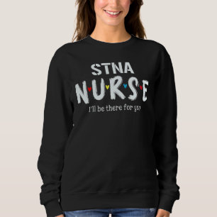 Sudadera Stna Enfermera Plaid Red Love Heart Stethoscope Rn