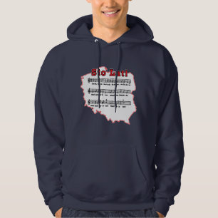 Sudadera ¡Sto Lat! Mapa de canciones polacas