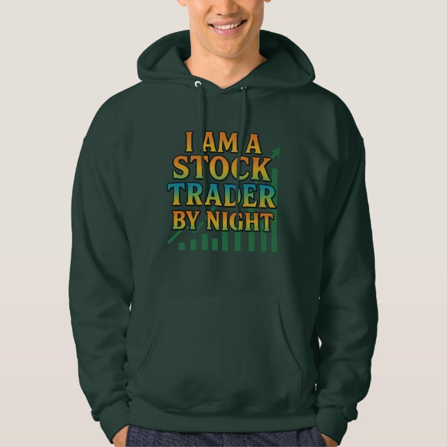 Sudadera Stock Trader by Night (Anverso)