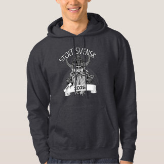 Sudadera Stolt att vara svensk anpassningsbar hoodie