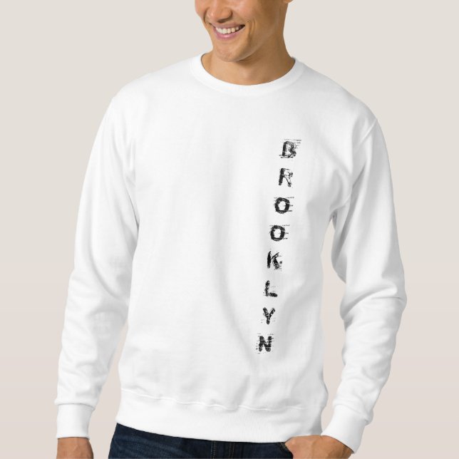 Sudadera Stoned Wash Look Personalizado Brooklyn New York C (Anverso)