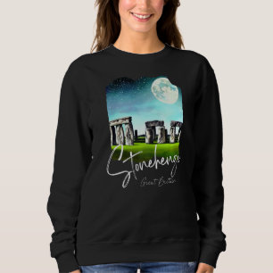 Sudadera Stonehenge England Souvenir - Stonehenge De Noche