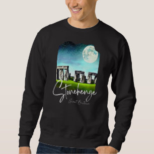 Sudadera Stonehenge England Souvenir - Stonehenge De Noche