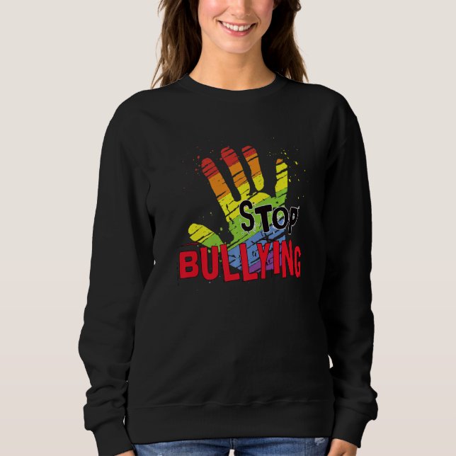 Sudadera Stop Bullying Awareness Anti Bully Equality Matchi (Anverso)