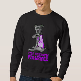 Sudadera Stop Domestic Violence Awareness Tattoo Pitbull Do
