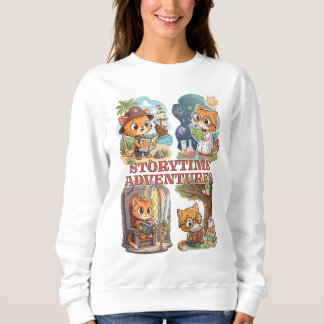 Sudadera Storytime Adventures – A Journey Through Books