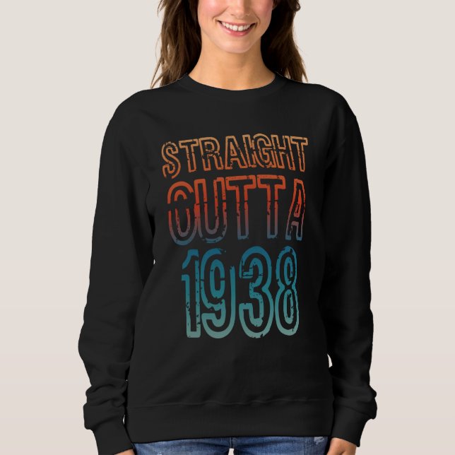 Sudadera Straight Outta 1938 (Anverso)