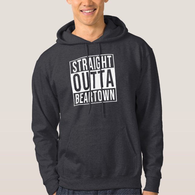 Sudadera Straight Outta Beartown (Anverso)