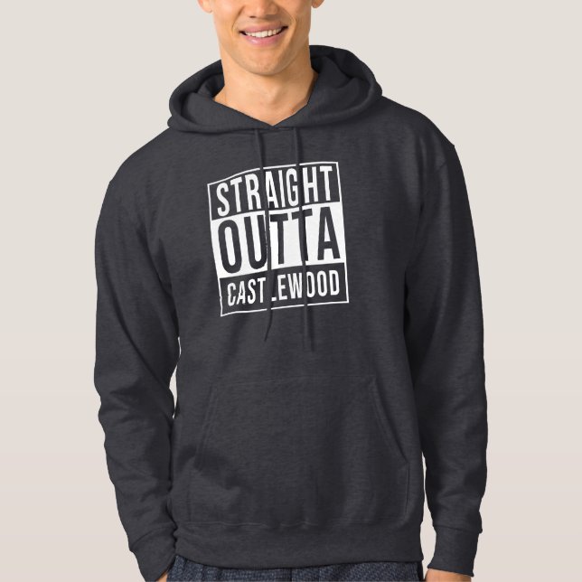 Sudadera Straight Outta Castlewood (Anverso)