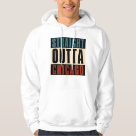 Sudadera Straight Outta Chicago Illinois IL USA