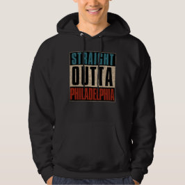 Sudadera Straight Outta Philadelphia Pennsylvania PA EE.UU.