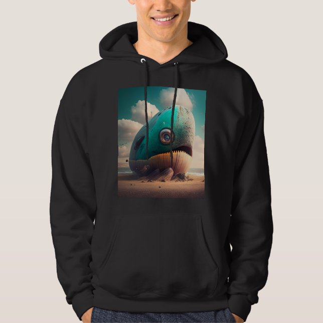 Sudadera Strange Whale (Anverso)