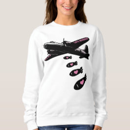 Sudadera Strategic Love Bomber Pink Details