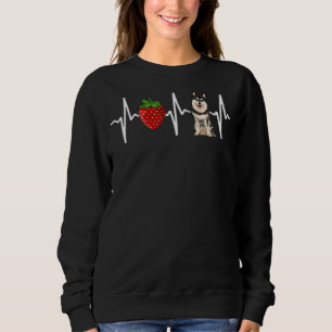 Sudadera Strawberry Finlandés Lapphund Heartbeat Dog