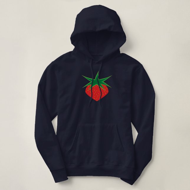 Sudadera Strawberry Pullover Hoodie (Diseño del anverso)