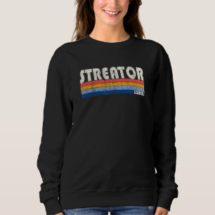 Sudadera Streator retro vintage de los años 70 estilo 80 Il