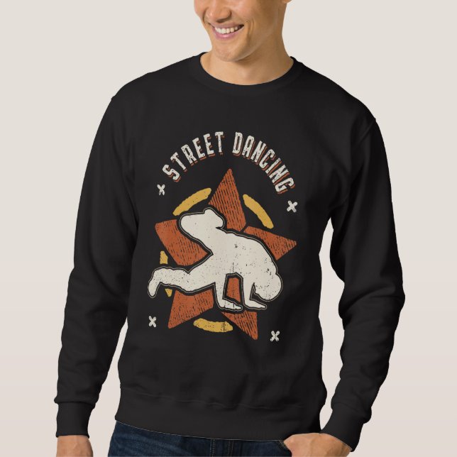 Sudadera Street Dancing Vintage Retro Classic Sport (Anverso)