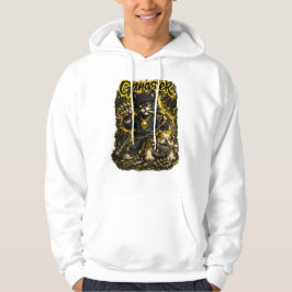 Sudadera Streetwear Cat Illustration