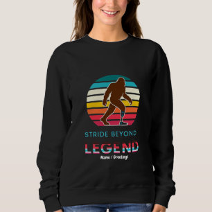 Sudadera Stride Beyond Legend Sasquatch Amputado Vintage