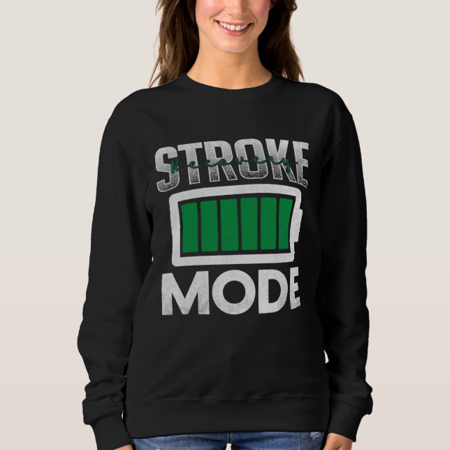 Sudadera Stroke Recovery Mode Stroke Awareness and Survivor (Anverso)