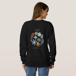 Sudadera Strong Flower Print Sweatshirt