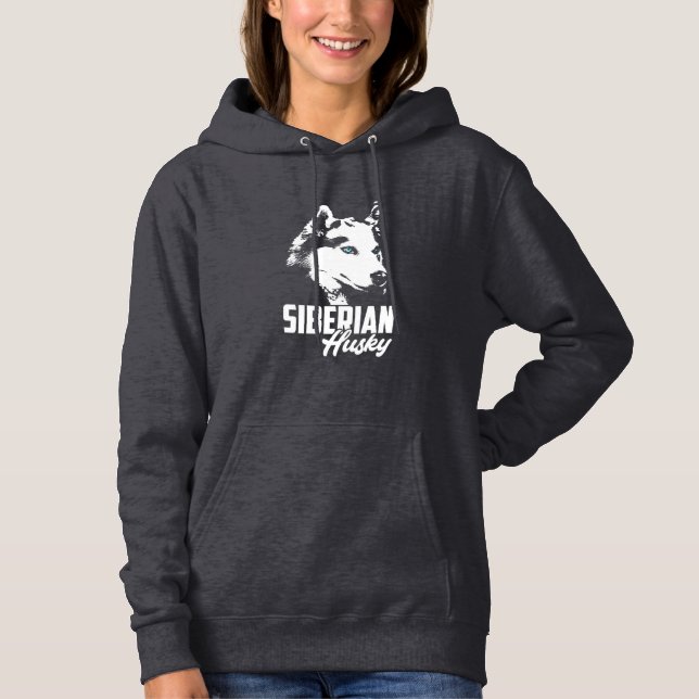 Sudadera Strong Husky Siberian (Anverso)