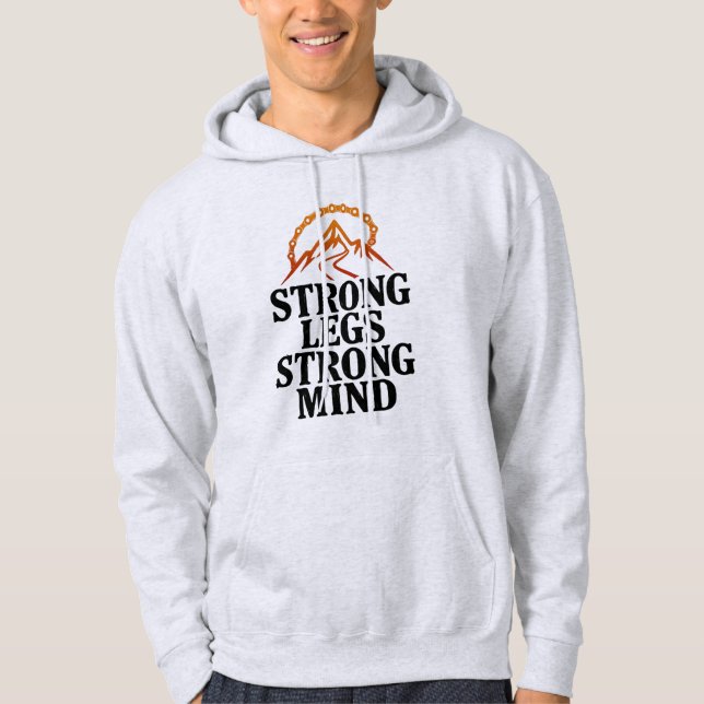 Sudadera Strong Legs Strong Mind Cycling (Anverso)