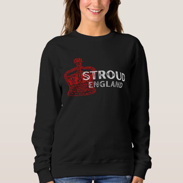 Sudadera STROUD England Crown Badge (Anverso)