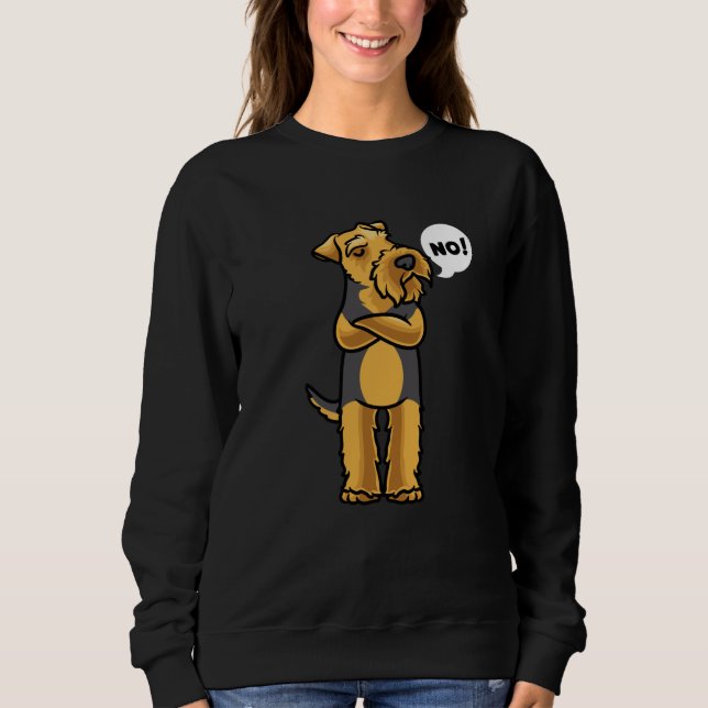 Sudadera Stubborn Welsh Terrier Dog (Anverso)