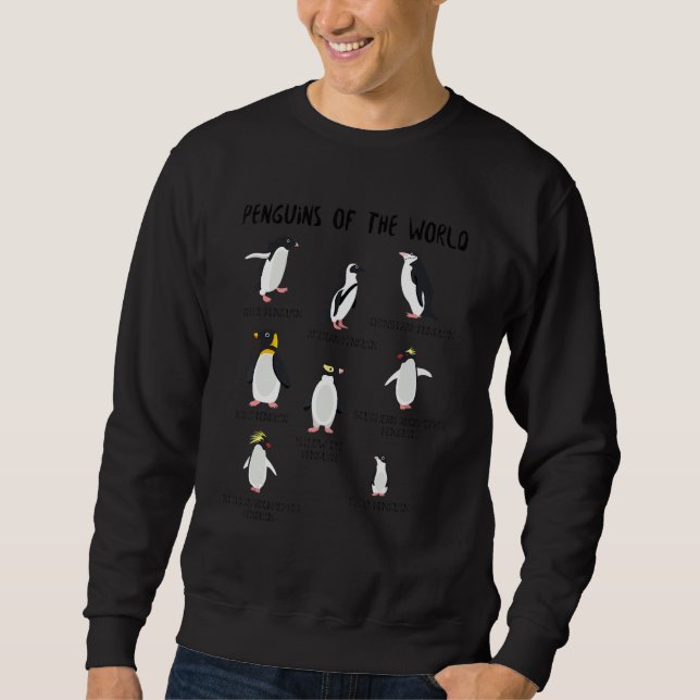 Sudadera Students Teachers Animals Education  Penguins of t (Anverso)